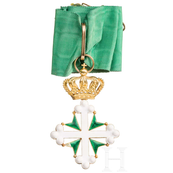 Italy - Order of Saint Mauritius and Saint Lazarus - Commander's Cross, 3rd model