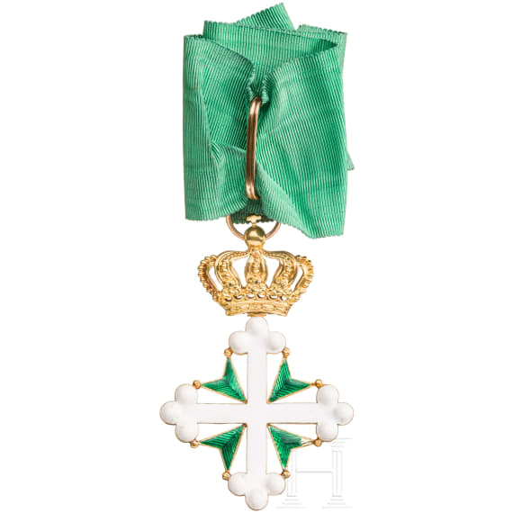 Italy - Order of Saint Mauritius and Saint Lazarus - Commander's Cross, 3rd model