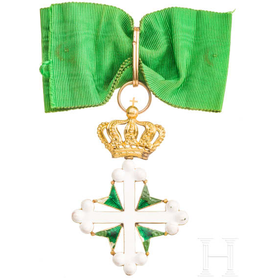 Italy - Order of Saint Mauritius and Saint Lazarus - Commander's Cross, 3rd model