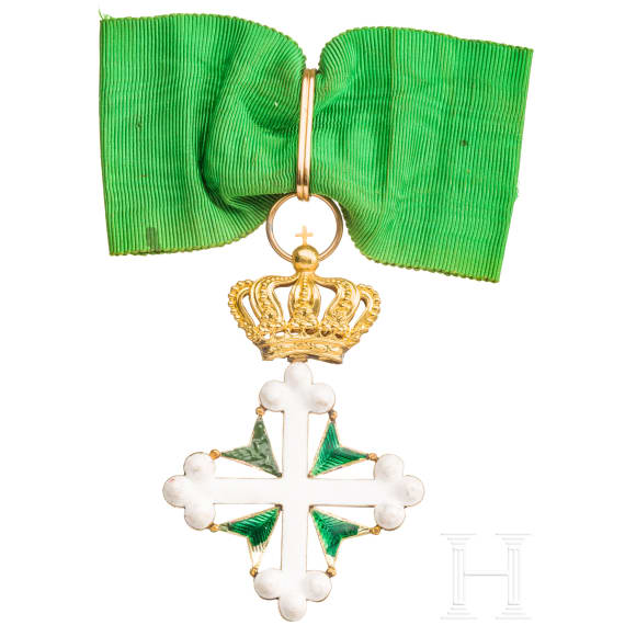 Italy - Order of Saint Mauritius and Saint Lazarus - Commander's Cross, 3rd model