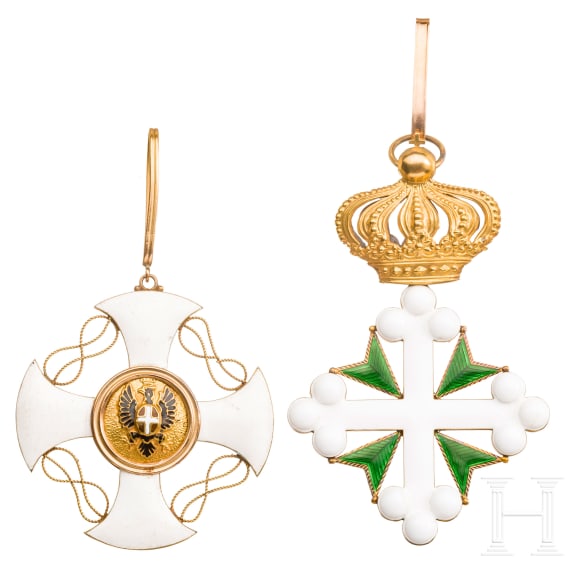 Two Italian orders, 20th century