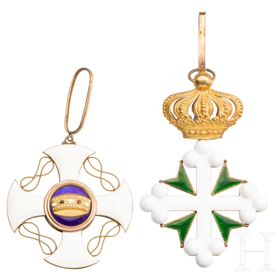 Two Italian orders, 20th century