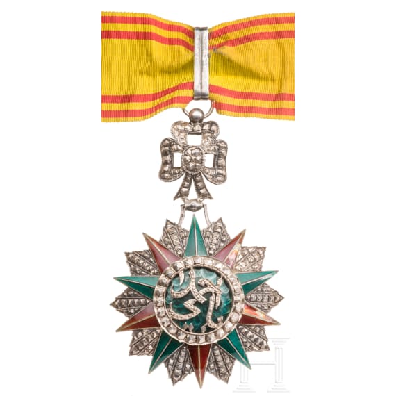 Order Nicham Iftikhar - Commander decoration with collar, Tunisia