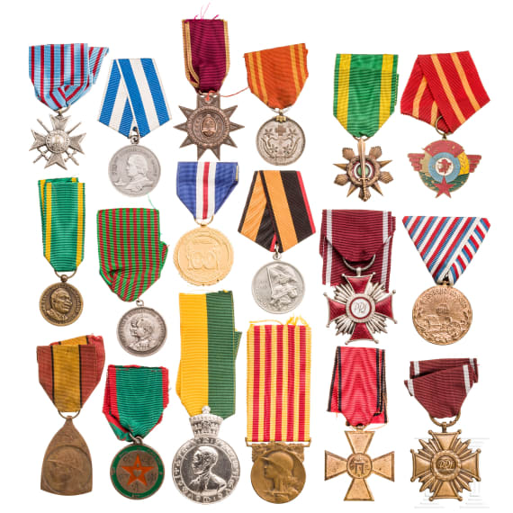 18 international awards, 20th century