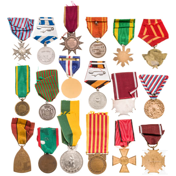 18 international awards, 20th century