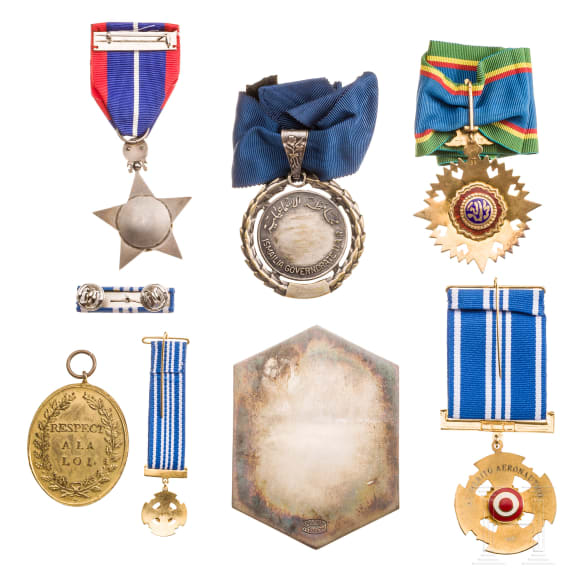 Seven international awards, 20th century