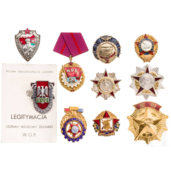 Ten awards of socialist states, 20th century