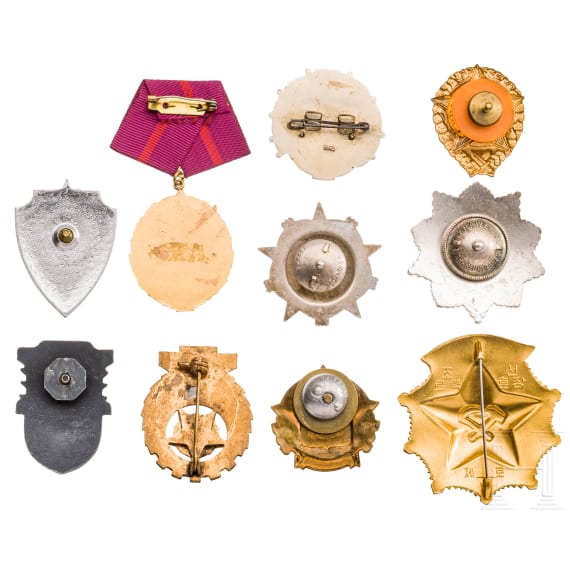Ten awards of socialist states, 20th century