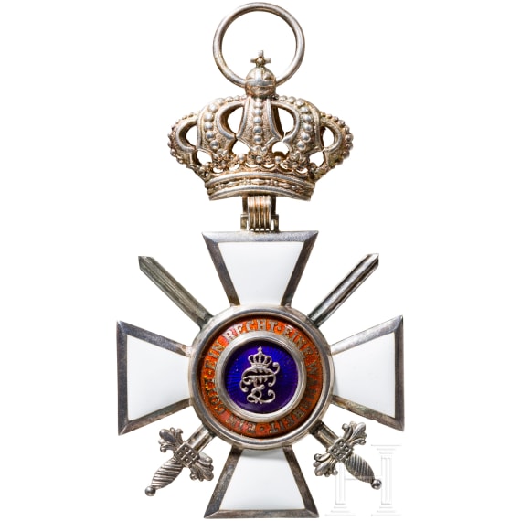 Oldenburg House and Merit Order of Duke Peter Friedrich Ludwig - Grand Cross with the golden crown and swords