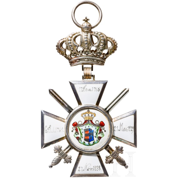Oldenburg House and Merit Order of Duke Peter Friedrich Ludwig - Grand Cross with the golden crown and swords