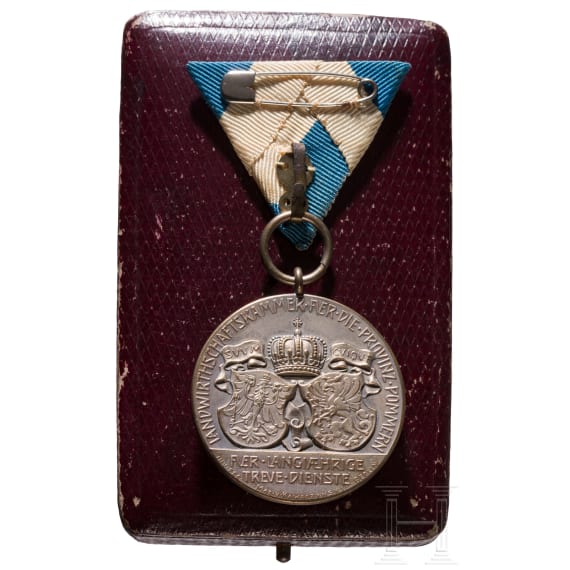 Award of the chamber of agriculture for the province of Pomerania