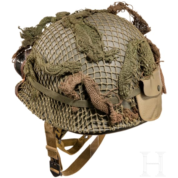 Steel helmet for US paratrooper in 2nd world war
