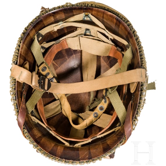 Steel helmet for US paratrooper in 2nd world war