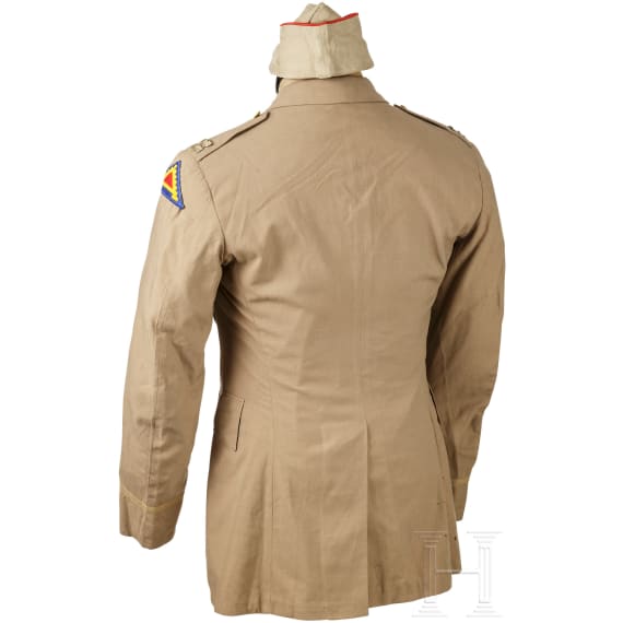 Service uniform of an artillery captain, 2nd world war