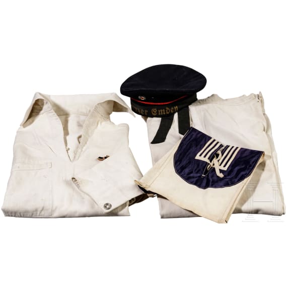 Uniform of a sailor of the Imperial Navy, around 1900