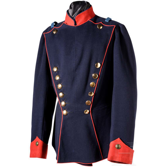 Uhlan&rsquo;s tunic for enlisted men in Ulanen Regiment No. 4 or 8, around 1900