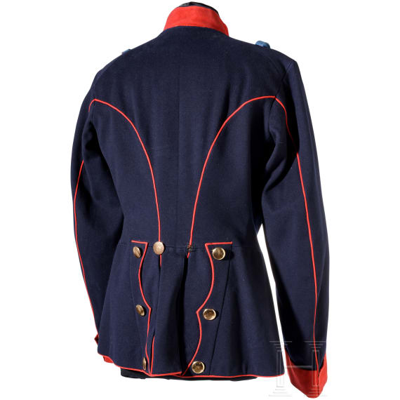 Uhlan&rsquo;s tunic for enlisted men in Ulanen Regiment No. 4 or 8, around 1900