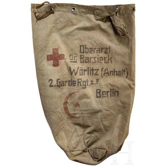 Duffel bag of a doctor in the Prussian army