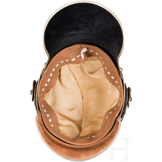 Helmet M 1889 for officers in the regiments Garde du Corps or Gardek&uuml;rassiere