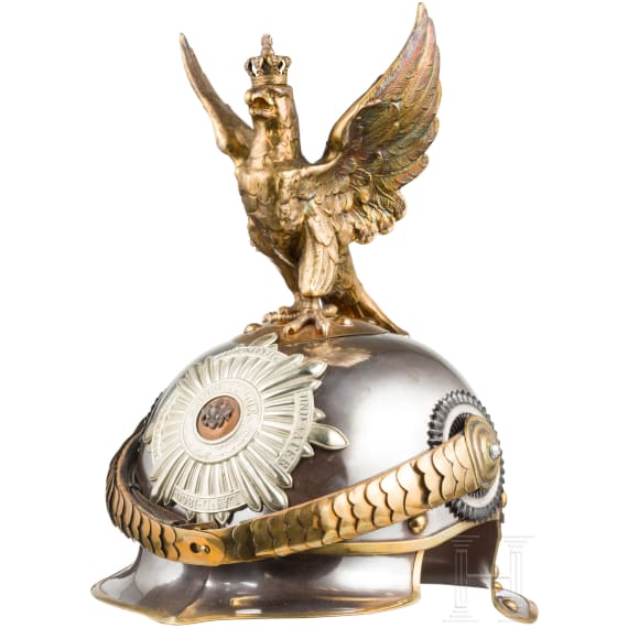 Helmet M 1889 for members of the Leibgendarmerie