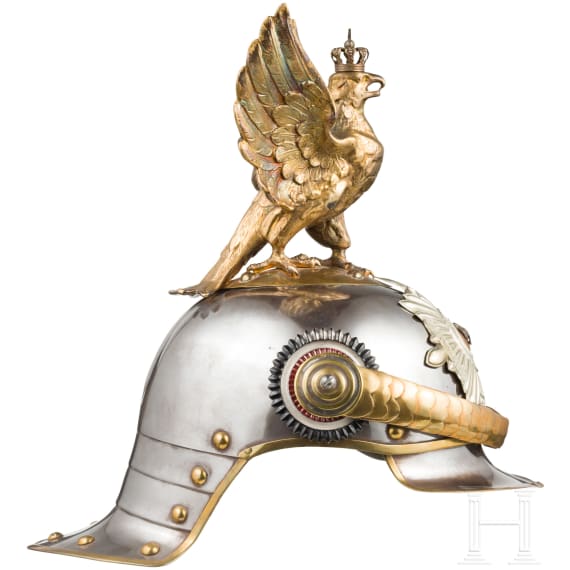 Helmet M 1889 for members of the Leibgendarmerie