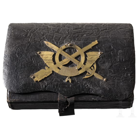Cartouche box, c. 1800