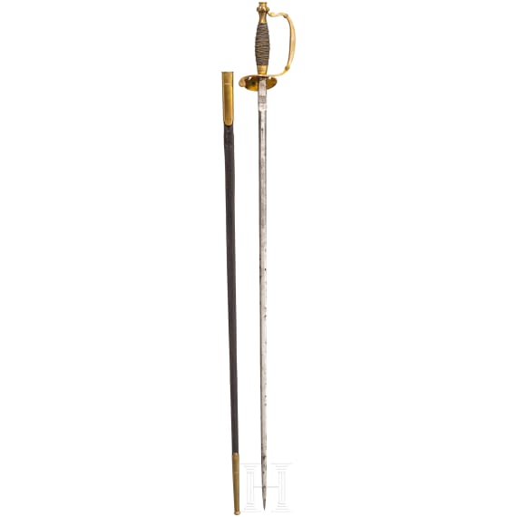 Bavarian sword M 1873 for military doctors / medical officers