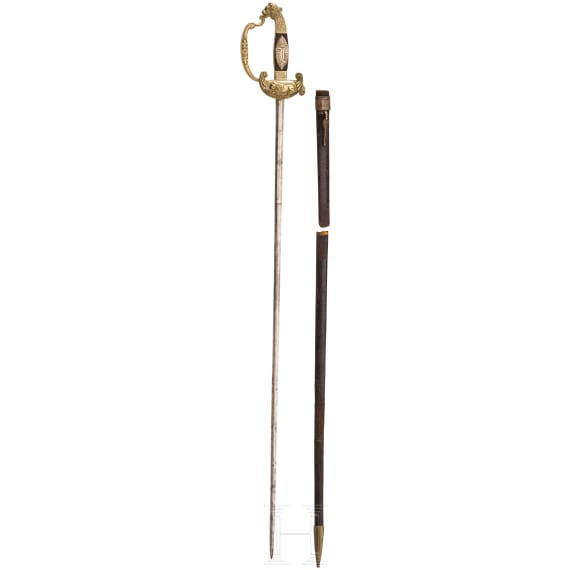 Sword for officials, probably from the reign of King Ludwig II (1864 - 1886)