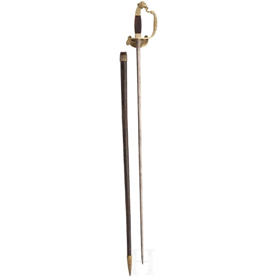 Sword for officials, probably from the reign of King Ludwig II (1864 - 1886)