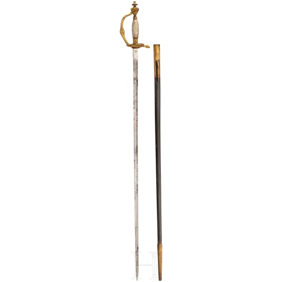 Sword for officials - railway or transport troops, 2nd half 19th century
