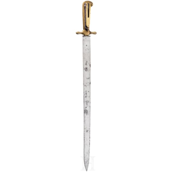 Military hunting hanger, c. 1813