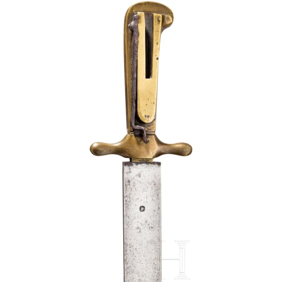 Military hunting hanger, c. 1813