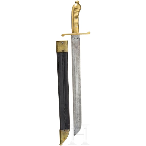 Saxon Artillery fascine knife M 1849