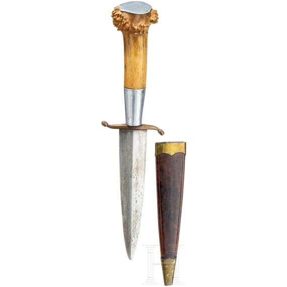 Signed trench knife
