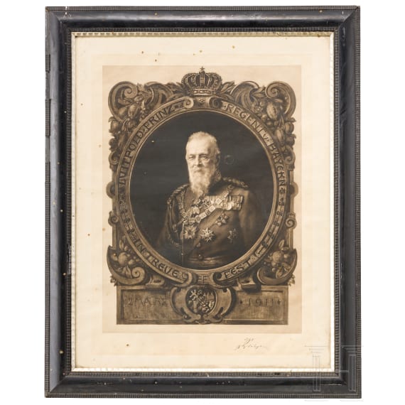 Wilhelm Freiherr von Leonrod - portrait of the Prince Regent Luitpold