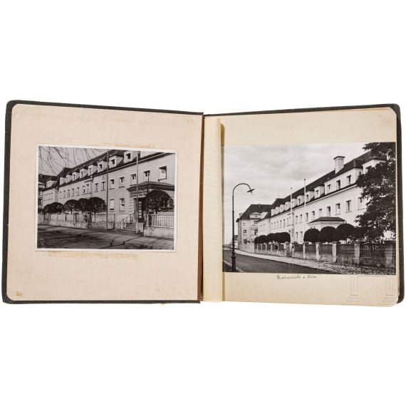 Photo album "Hirnverletztenheim Kuranstalt" in Munich, around 1920