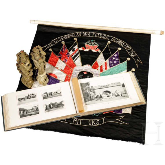 German Navy and Schutztruppe - small estate China "Boxer Rebellion", 1900-02