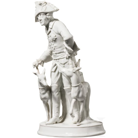 King Frederick II of Prussia - Sitzendorf Porcelain Manufactory, 20th century
