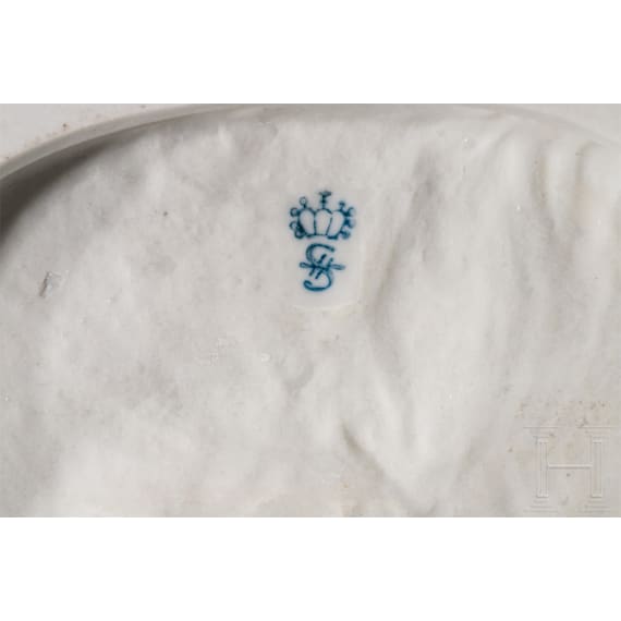 King Frederick II of Prussia - Sitzendorf Porcelain Manufactory, 20th century
