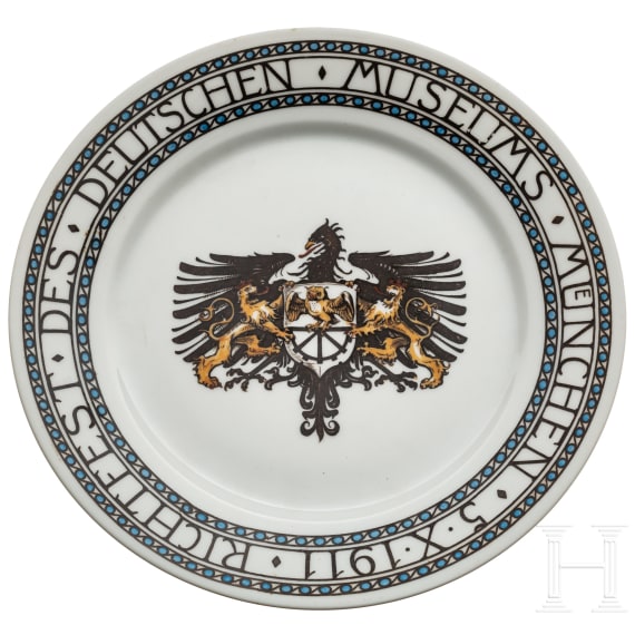 Plate to the Deutsches Museum Munich, dated 1911