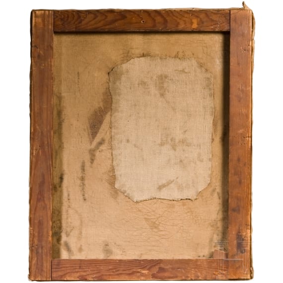 Bismarck portrait with accompanying letter, late 19th century