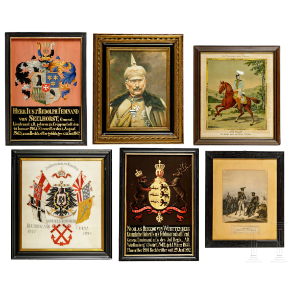 Six patriotic pictures, 19th and 20th centuries