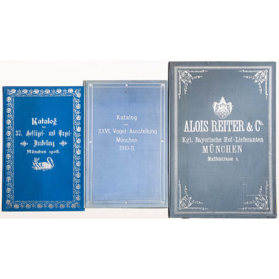 Sales catalogue of the Royal Bavarian Court Supplier Alois Reiter & Co., around 1905
