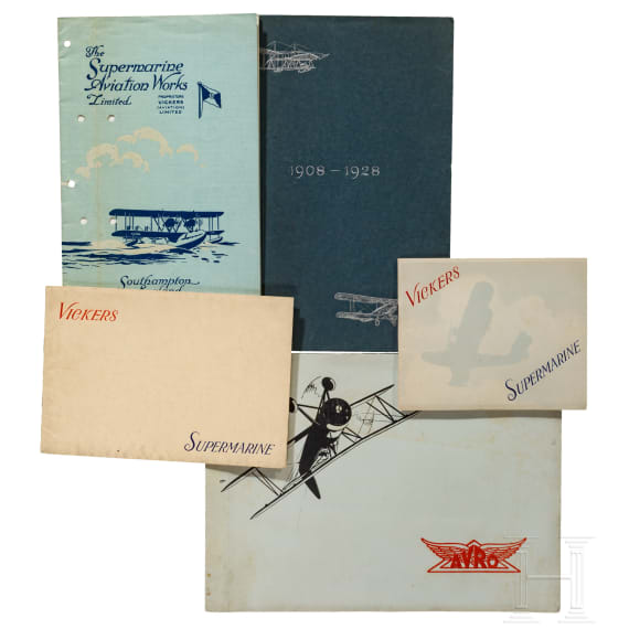 British aircraft catalogues, first half of the 20th century