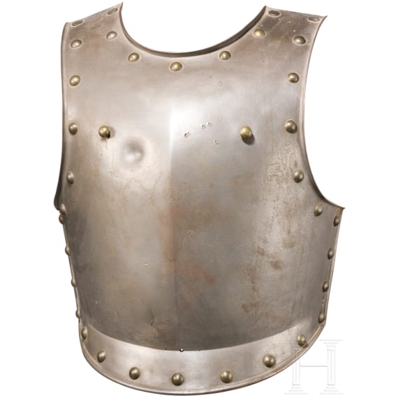 A French bullet-proof breastplate, 1st quarter of the 19th century