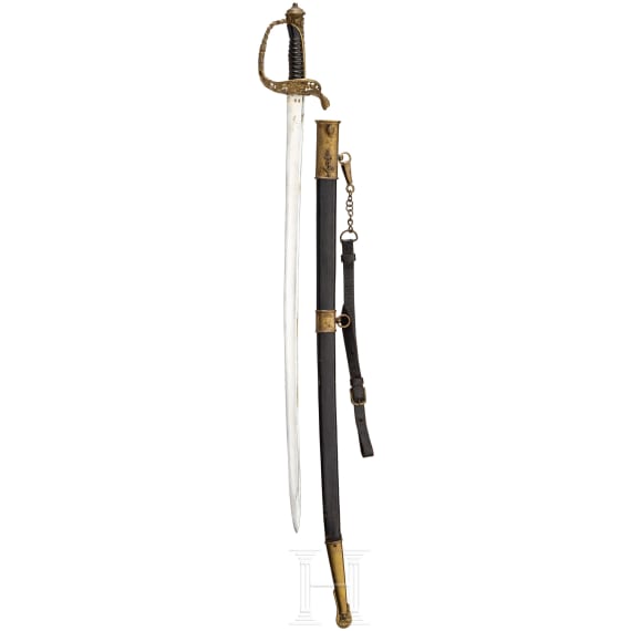 Sabre for officers of the navy M 1837, copy