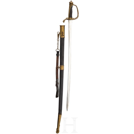 Sabre for officers of the navy M 1837, copy