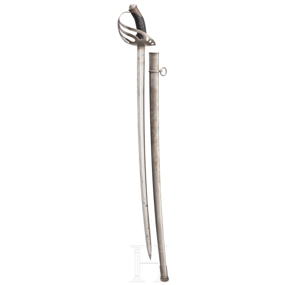 Cavalry sabre, export model for the Chilean army, around 1900