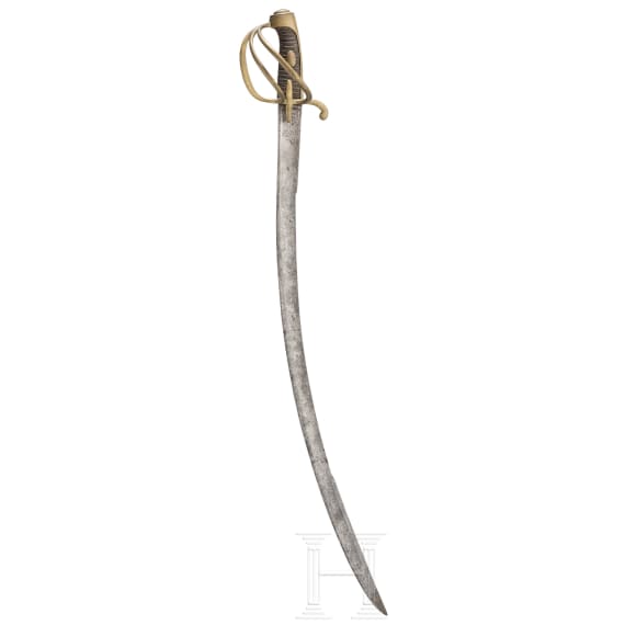 Sabre for light cavalry troopers, c. 1814