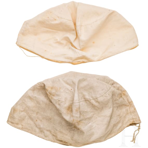 Two Italian cap covers, 20th century